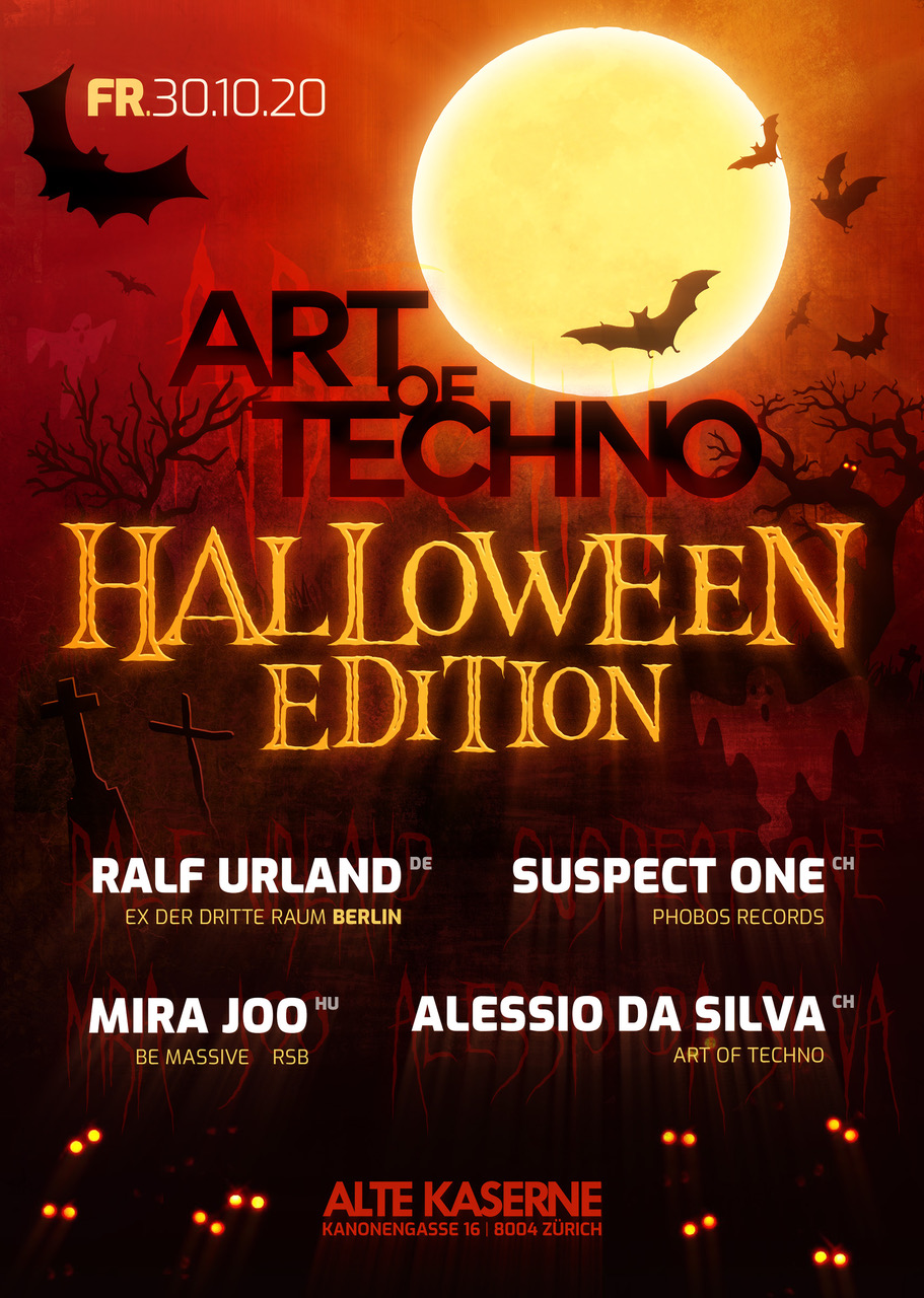 Art of Techno Halloween Edition 20201030 Alte Kaserne Zürich